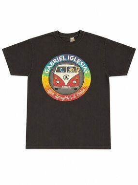 Gabriel Iglesias Fluffy Love Laughter & Cake Graphic Tee Size L
